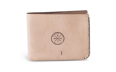 Billfold Hand Stiched Leather Wallet