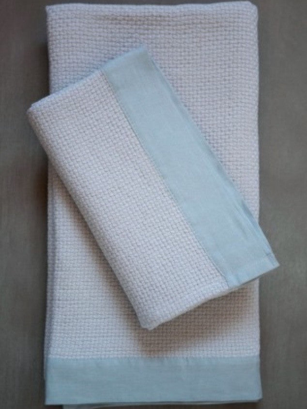 Handwoven Interlace Towels