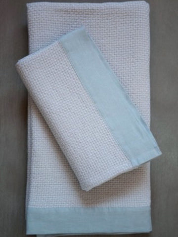 Handwoven Interlace Towels