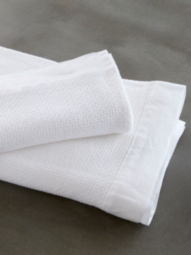 Handwoven Interlace Towels